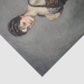 Portrait de Madame Louis Rosenau door Gandara Tissuepapier (Detail)