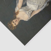 Portrait de Mademoiselle X van Marquise Anforti Tissuepapier (Detail)