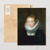 Portrait Maid Honor Infanta Isabella Rubens Paul Briefkaart (Voorkant / Achterkant)