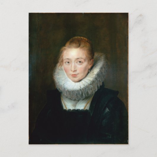 Portrait Maid Honor Infanta Isabella Rubens Paul Briefkaart (Voorkant)