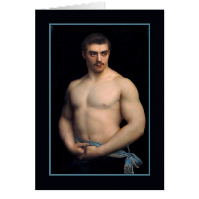 Portrait Maurice Deriaz door Courtois (Voorkant)