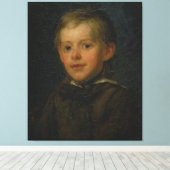 Portrait of a Boy  Canvas Afdruk (Insitu (Houten vloer))