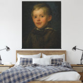 Portrait of a Boy  Canvas Afdruk (Insitu (Slaapkamer))