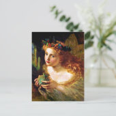PORTRAIT OF A FAIRY (prachtige pixel) ~ Briefkaart (Staand voorkant)