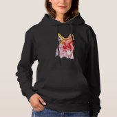 Portrait of a German Shepherd Dog Hoodie (Voorkant)