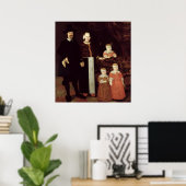 Portrait of a Hamburg Family, c.1640 Poster (Thuiskantoor)