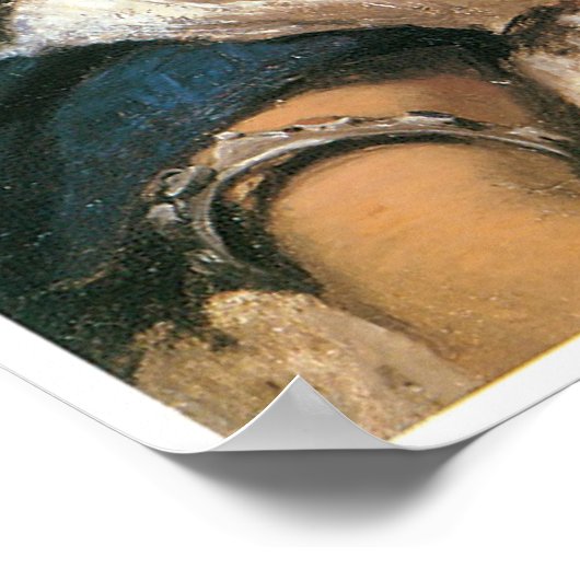 Portrait of a Kabylie Woman, Algerije, 1875 Poster (Hoek)