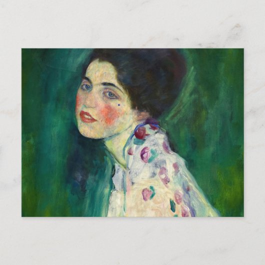 Portrait of a Lady, 1916-1917 by Gustav Klimt Briefkaart (Voorkant)