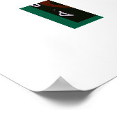 Portrait of a Man's Face Poster (Hoek)