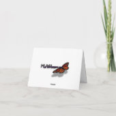 Portrait of a Squirrel Nature Animal Photography Bedankkaart (Achterkant)