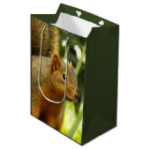 Portrait of a Squirrel Nature Animal Photography Medium Cadeauzakje (Voorkant Gekanteld)