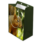Portrait of a Squirrel Nature Animal Photography Medium Cadeauzakje (Achterkant Gekanteld)