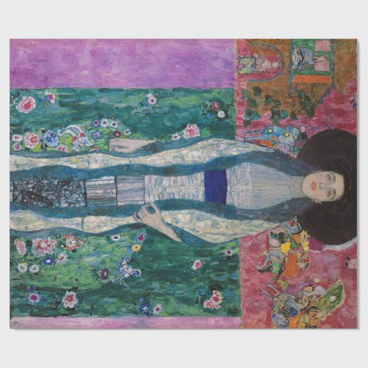 Portrait of Adele Bloch Bauer, Gustav Klimt Cadeaupapier (Vlak)