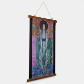 Portrait of Adele Bloch Bauer, Gustav Klimt Hangend Wandkleed (Gebogen)