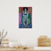Portrait of Adele Bloch Bauer, Gustav Klimt Poster (Keuken)
