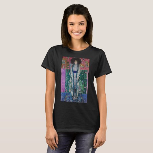 Portrait of Adele Bloch Bauer, Gustav Klimt T-shirt (Voorkant volledig)
