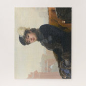 Portrait of an Unknown Woman, Ivan Kramskoi Legpuzzel (Verticaal)