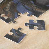 Portrait of an Unknown Woman, Ivan Kramskoi Legpuzzel (Zijkant)