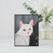 Portrait of Blanca Painting by Alfred Fox Briefkaart (Staand voorkant)