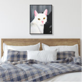 Portrait of Blanca Painting by Alfred Fox Canvas Afdruk (Insitu (Slaapkamer))