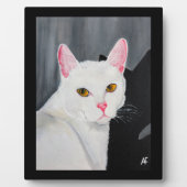 Portrait of Blanca Painting by Alfred Fox Fotoplaat (Voorkant)