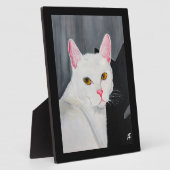 Portrait of Blanca Painting by Alfred Fox Fotoplaat (Zijkant)