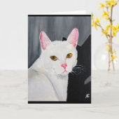 Portrait of Blanca Painting by Alfred Fox Kaart (Gele Bloem)