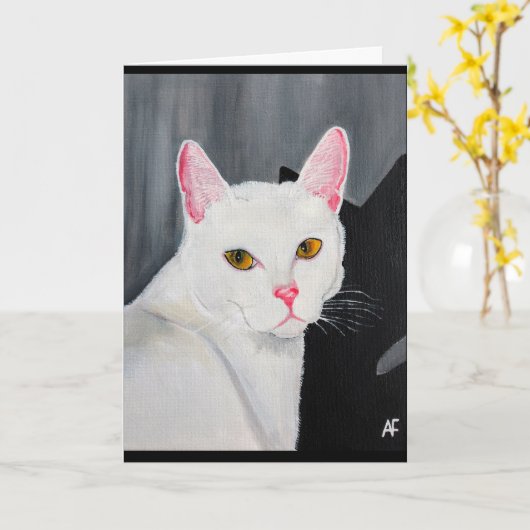 Portrait of Blanca Painting by Alfred Fox Kaart (Gele Bloem)