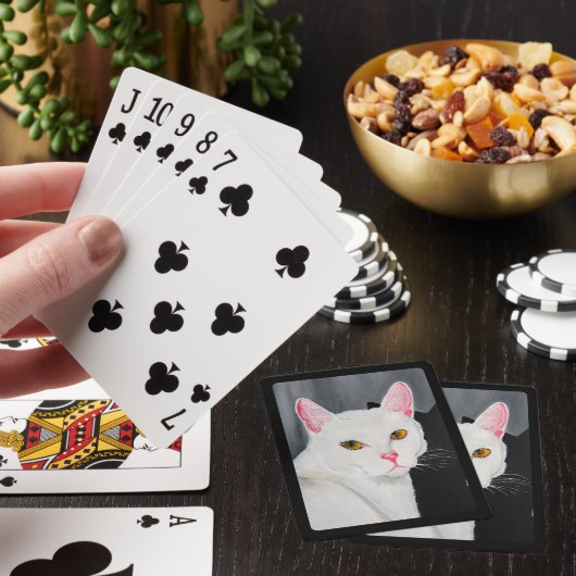 Portrait of Blanca Painting by Alfred Fox Pokerkaarten (Insitu)