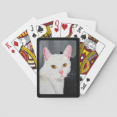 Portrait of Blanca Painting by Alfred Fox Pokerkaarten (Achterkant)