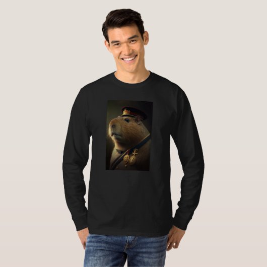 Portrait of Capybara T-shirt (Voorkant volledig)