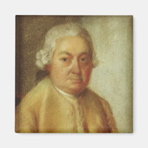 Portrait of Carl Philipp Emanuel Bach, c.1780 Magneet
