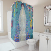 Portrait of Elisabeth Lederer, Gustav Klimt Douchegordijn (In situ)