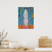 Portrait of Elisabeth Lederer, Gustav Klimt Poster (Keuken)