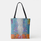 Portrait of Elisabeth Lederer, Gustav Klimt Tote Bag (Achterkant)