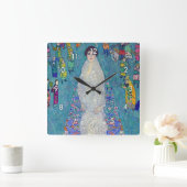 Portrait of Elisabeth Lederer, Gustav Klimt Vierkante Klok (Huis)