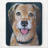 Portrait of Engué Painting by Alfred Fox Muismat (Voorkant)