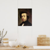 Portrait of Frederic Chopin 2 Poster (Keuken)