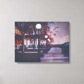 Portrait of Freedom, Ellis Island, Verenigde State Canvas Afdruk (Voorkant)