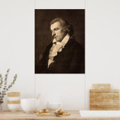 Portrait of Friedrich von Schiller Poster (Keuken)