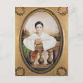 Portrait of Gaspard Deburau as Pierrot, c.1815 Briefkaart (Voorkant)