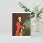 Portrait of General Thomas Gage, c.1768 (olie op c Briefkaart (Staand voorkant)