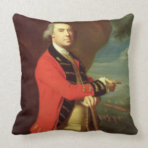 Portrait of General Thomas Gage, c.1768 (olie op c Kussen