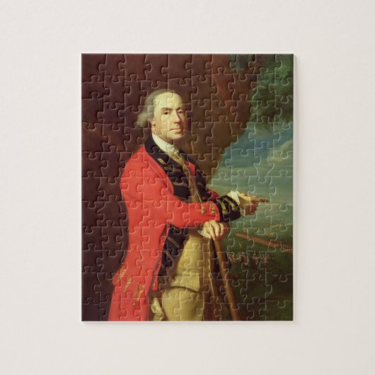 Portrait of General Thomas Gage, c.1768 (olie op c Legpuzzel (Verticaal)