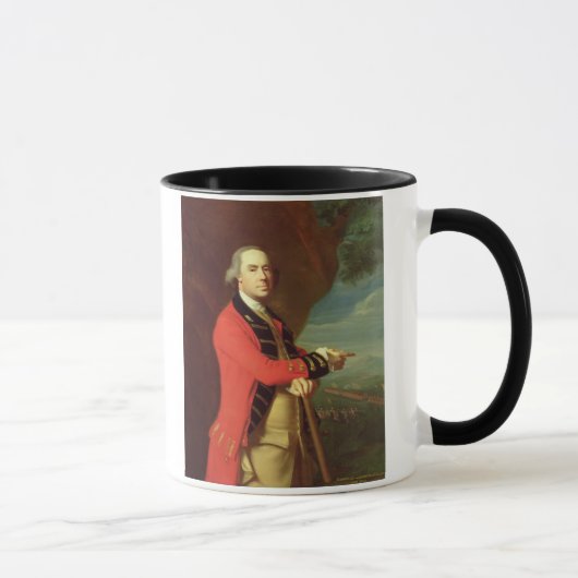 Portrait of General Thomas Gage, c.1768 (olie op c Mok (Rechts)