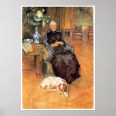 Portrait of Gothilda Furstenberg Poster (Voorkant)