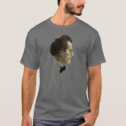 Portrait of Gustav Mahler (1902) T-shirt (Voorkant)