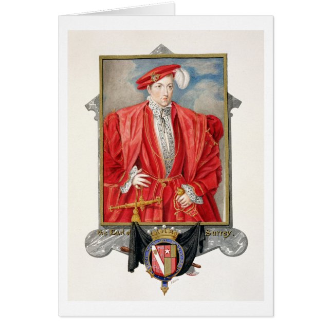 Portrait of Henry Howard (c.1517-47) Earl of Surre (Voorkant)