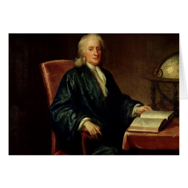 Portrait of Isaac Newton, c.1726 (Voorkant Horizontaal)