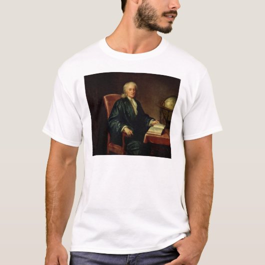 Portrait of Isaac Newton, c.1726 T-shirt (Voorkant)